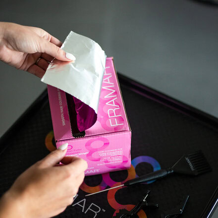 Hladká fólie růžová Magenta | role 488 m