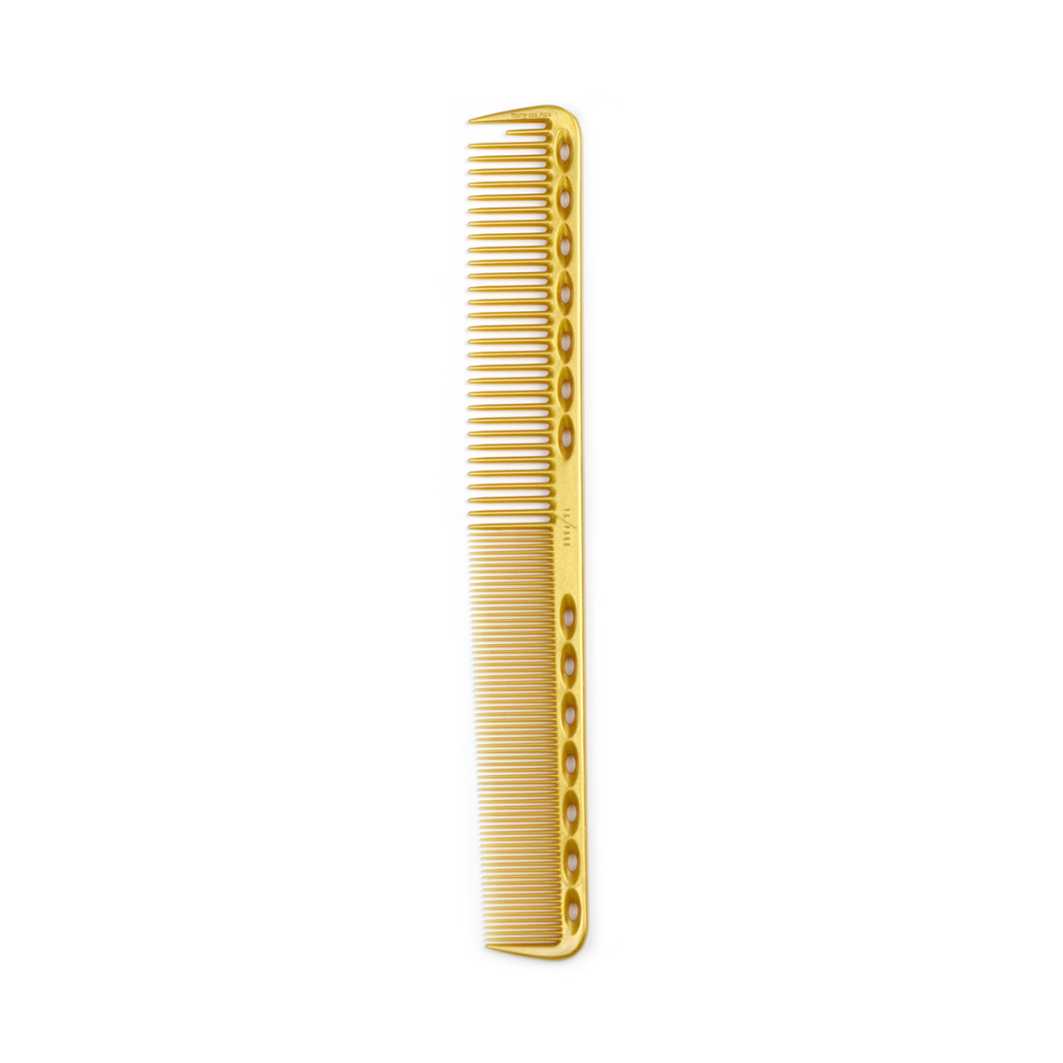 Levně Stříhací hřeben YS-PC339/1 Gold 180 mm | zlatý