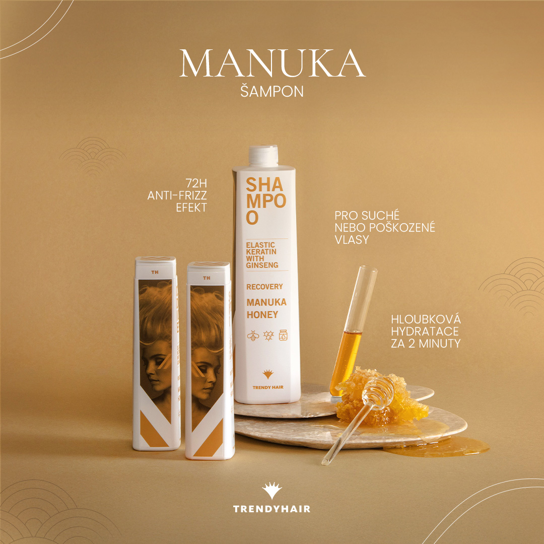Hydratační šampon Manuka | 300 ml (obrázek 6)