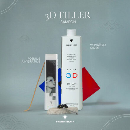 Objemový šampon 3D Filler | 300 ml
