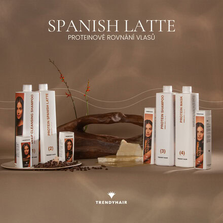 Hloubkově čisticí šampon Spanish Latte | 1000 ml