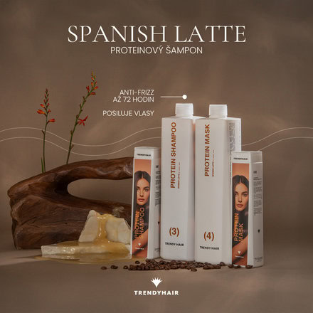 Proteinový šampon Spanish Latte | 300 ml