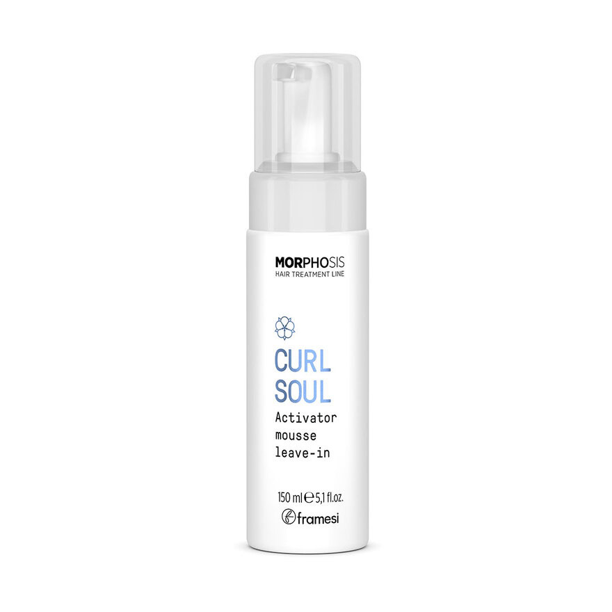 Aktivační bezoplachová pěna na vlnité a kudrnaté vlasy Curl Soul | 150 ml 