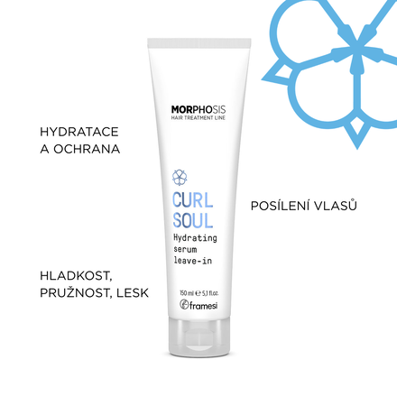 Hydratační sérum na vlnité a kudrnaté vlasy Curl Soul | 150 ml