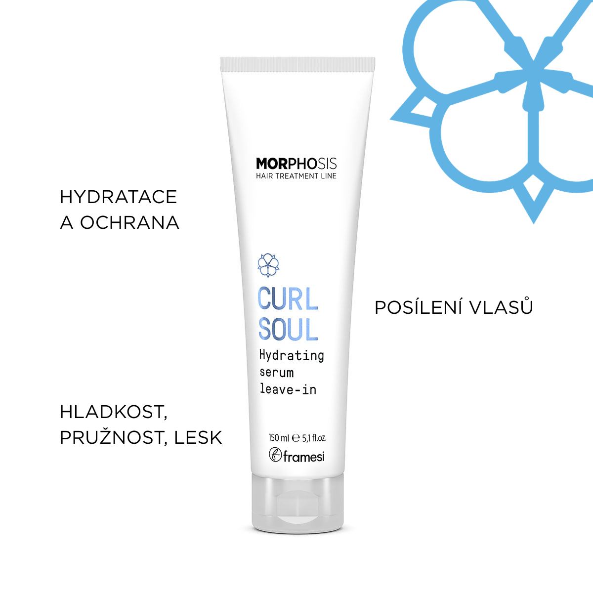 Hydratační sérum na vlnité a kudrnaté vlasy Curl Soul | 150 ml (obrázek 6)