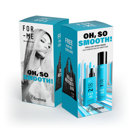 Set So Smooth | 218 Vyhlazující sérum 150 ml + 128 Termoochraný sprej 200 ml + taška