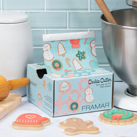 Texturovaná fólie Cookie Cutter | 13x28 cm 500 ks