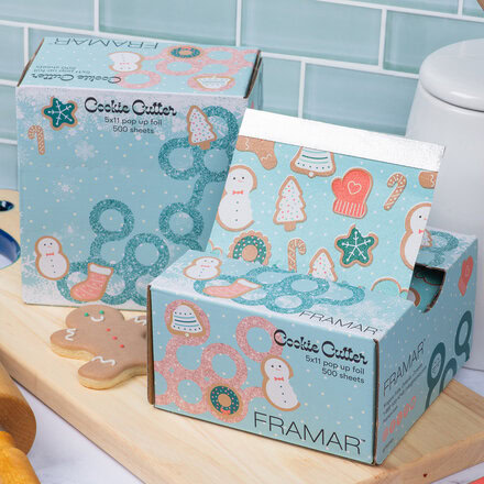 Texturovaná fólie Cookie Cutter | 13x28 cm 500 ks