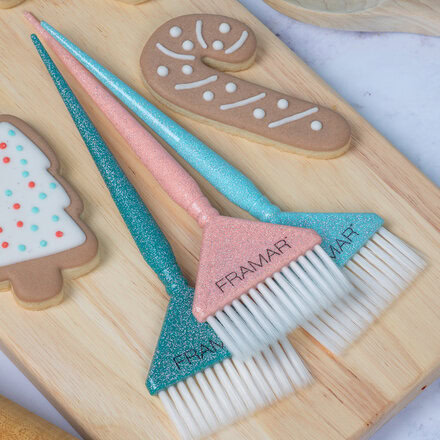 Set třpytivých Big Daddy štětců Cookie Cutter  | 3 ks