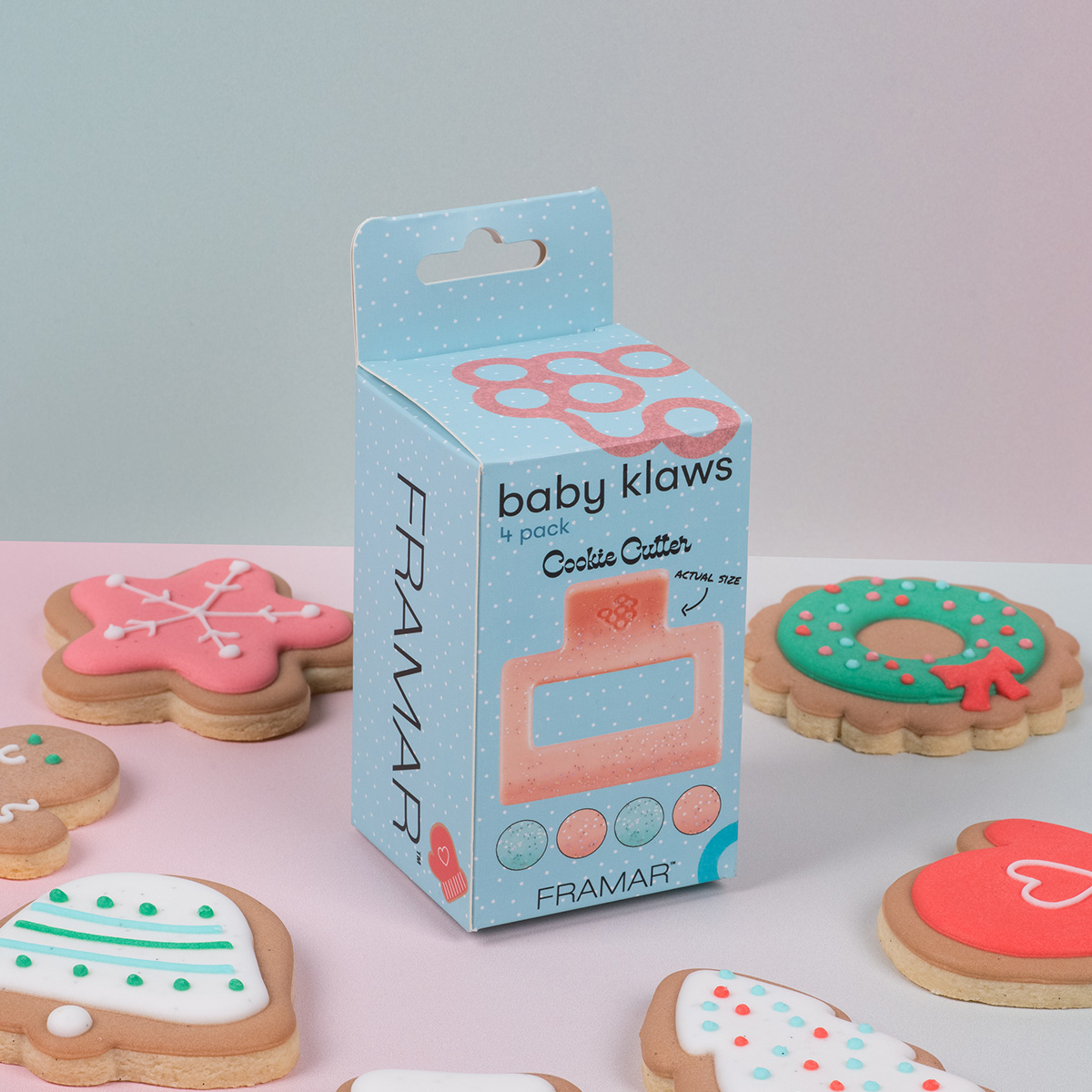 Sada skřipců Framar Baby Klaws Cookie Cutter | 4 ks (obrázek 8)