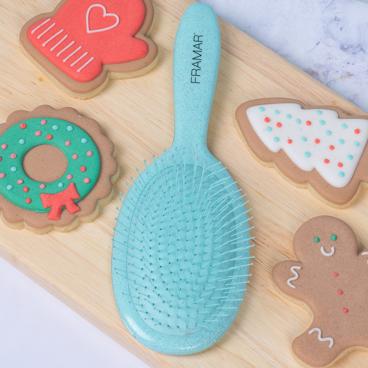 Třpytivý kartáč Framar Detangle Cookie Cutter | Sprinkle (obrázek 8)