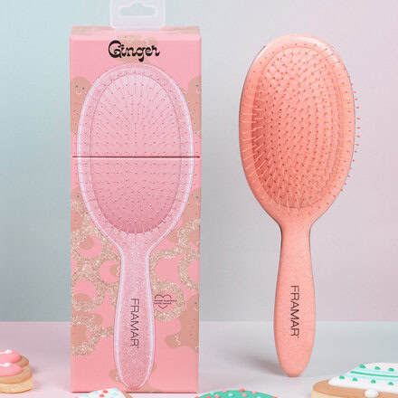 Třpytivý kartáč Framar Detangle Cookie Cutter | Ginger