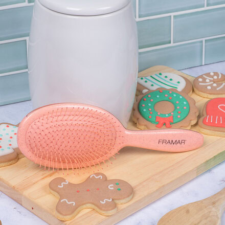 Třpytivý kartáč Framar Detangle Cookie Cutter | Ginger