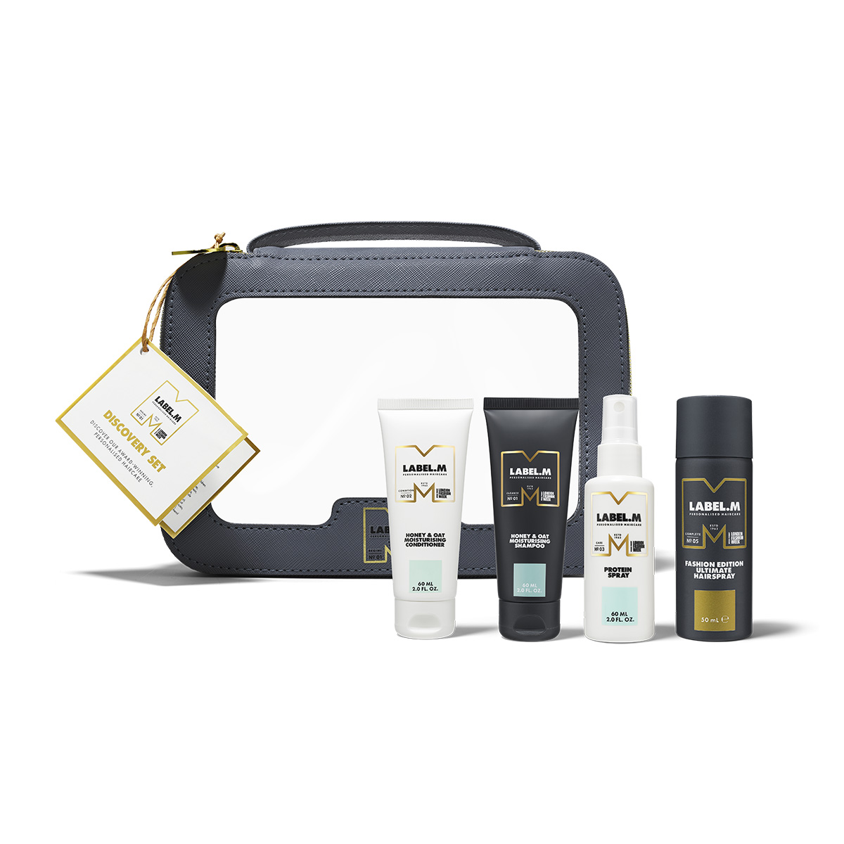 Levně Miniset Honey&Oat | cestovní kit pro regeneraci vlasů a pokožky