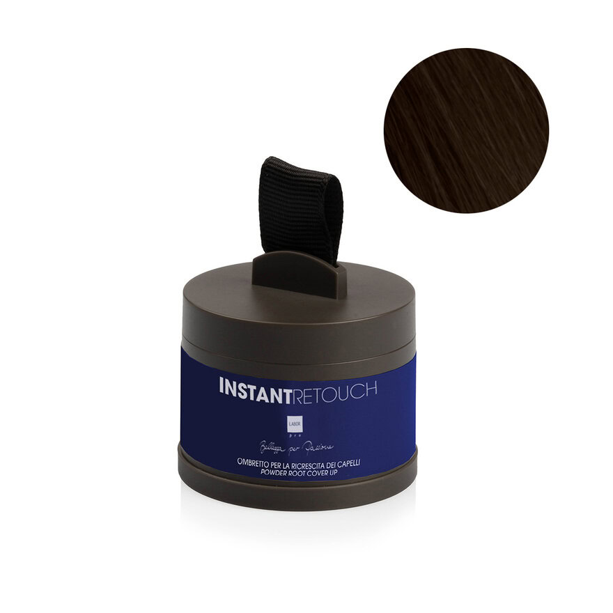 Pudr pro zakrytí odrostů a šedin Instant Retouch | hnědá