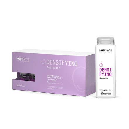 Set Densifying pro citlivou vlasovou pokožku a podporu růstu vlasů | šampon 250 ml + aktivátory 12 x 7 ml