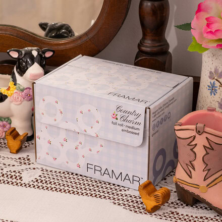 Texturovaná fólie Country Charm | role 97 m