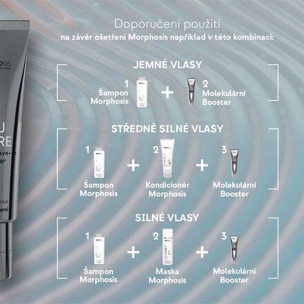 Restrukturační molekulární booster Hair Leave-In Molecular Booster | 15 ml