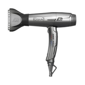 Set Parlux Elysium | Ionizační fén Elysium + difuzér Magic Compact | kovově šedý