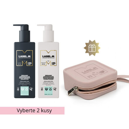 Akce Label.M | za 2 libovolné produkty získáte slevu 10% a luxusní kosmetické pouzdro jako dárek