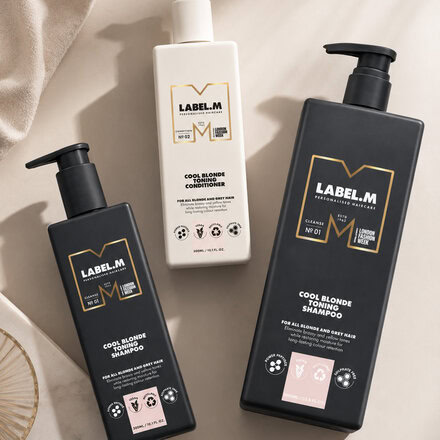 Set Cool Blonde Label.M + dárek litrový tónovací šampon