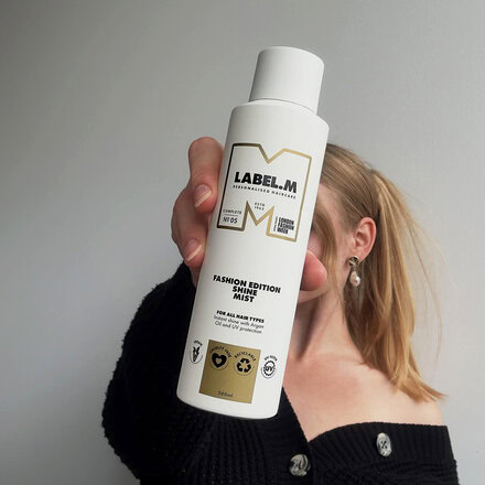 Set Iconic Blonde Label.M | lesk a leave-in + dárek litrový tónovací šampon