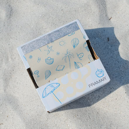 Texturovaná fólie Beach Bum 13 x 28 cm | 500 ks