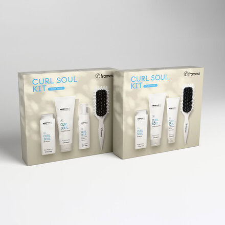 Set Curl Soul s kartáčem na vlasy | Wavy hair