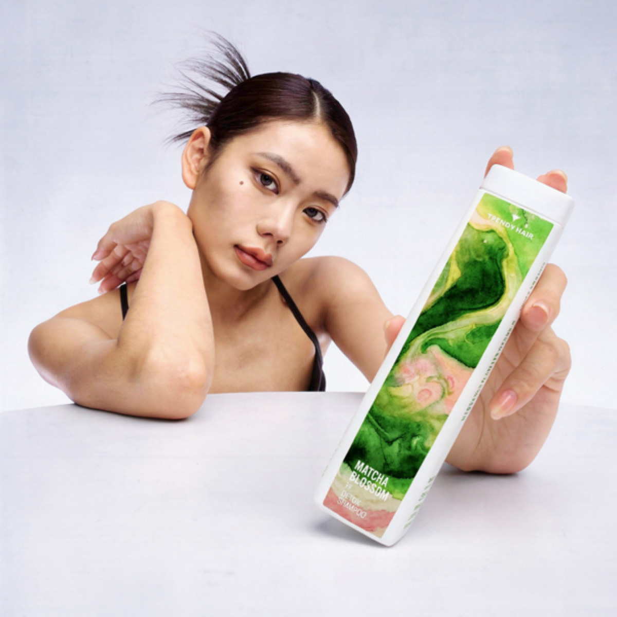 Detoxikační šampon Matcha Blossom | 300 ml (obrázek 6)