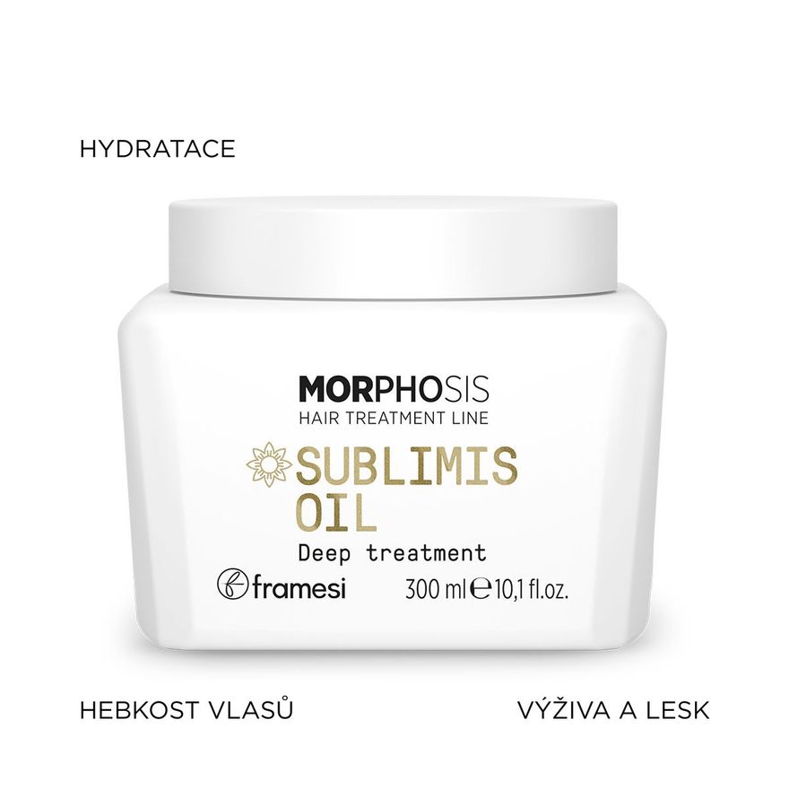 Hydratační hloubková maska Sublimis Oil Deep Treatment | 300 ml