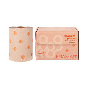 Texturovaná fólie Peach Please  | role 97 m