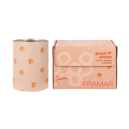 Texturovaná fólie Peach Please  | role 97 m