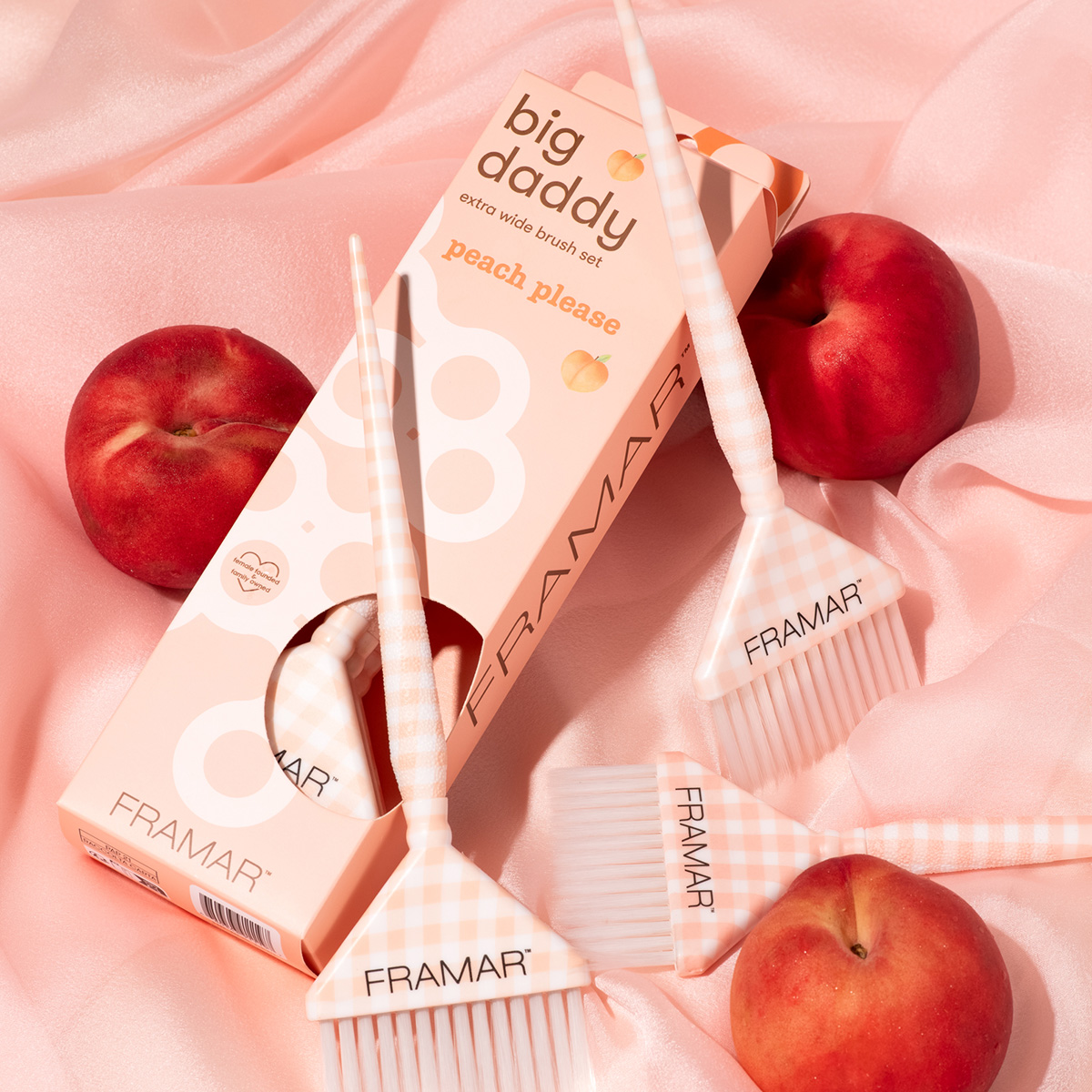 Set Big Daddy štětců Peach Please  | 3 ks (obrázek 8)