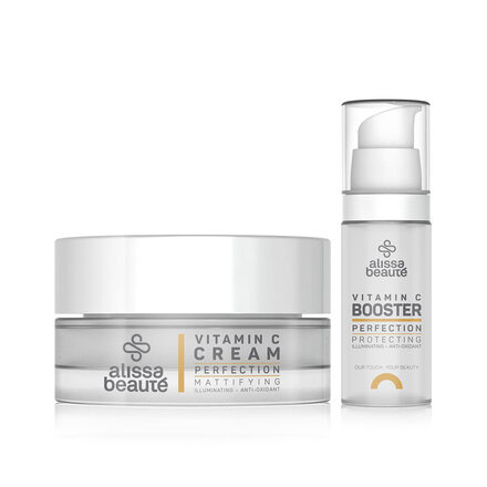 Set pro unavenou pleť s nedokonalostmi Perfection Vitamin C