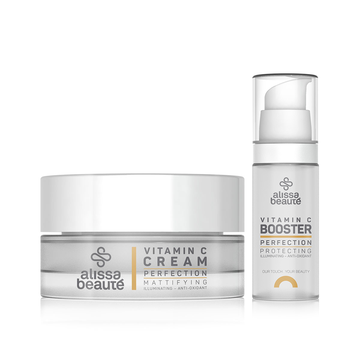 Set pro unavenou pleť s nedokonalostmi Perfection Vitamin C