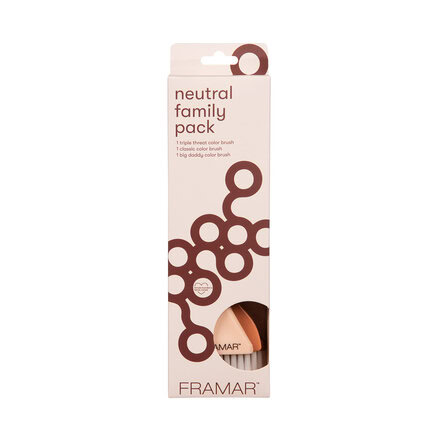 Set štětců Neutral Family Pack | 3 ks