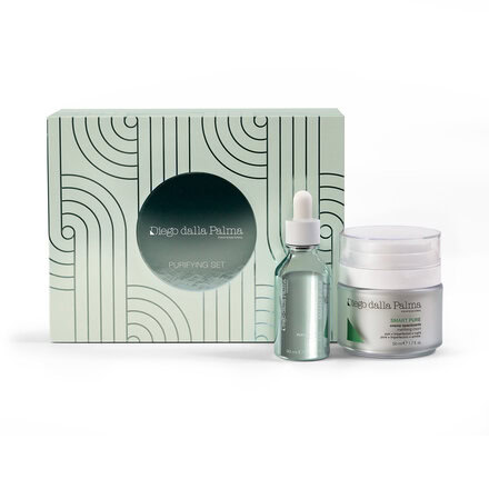 Vánoční balíček Smart Pure | matující anti-aging krém a sérum na póry