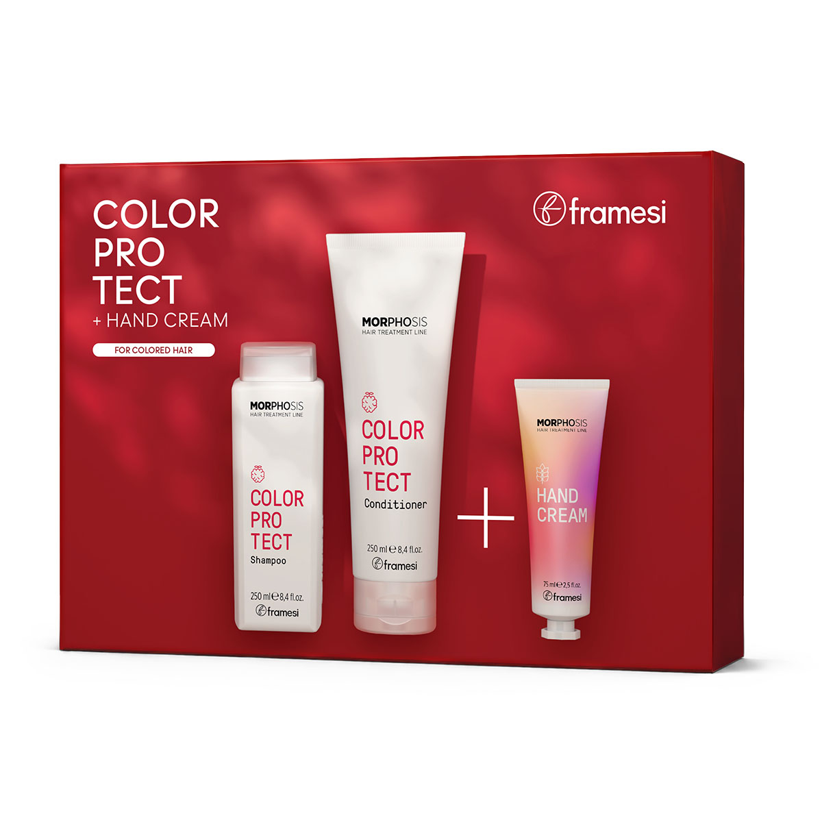 Vánoční balíček Color Protect | šampon 250 ml + kondicionér 250 ml + dárek krém na ruce