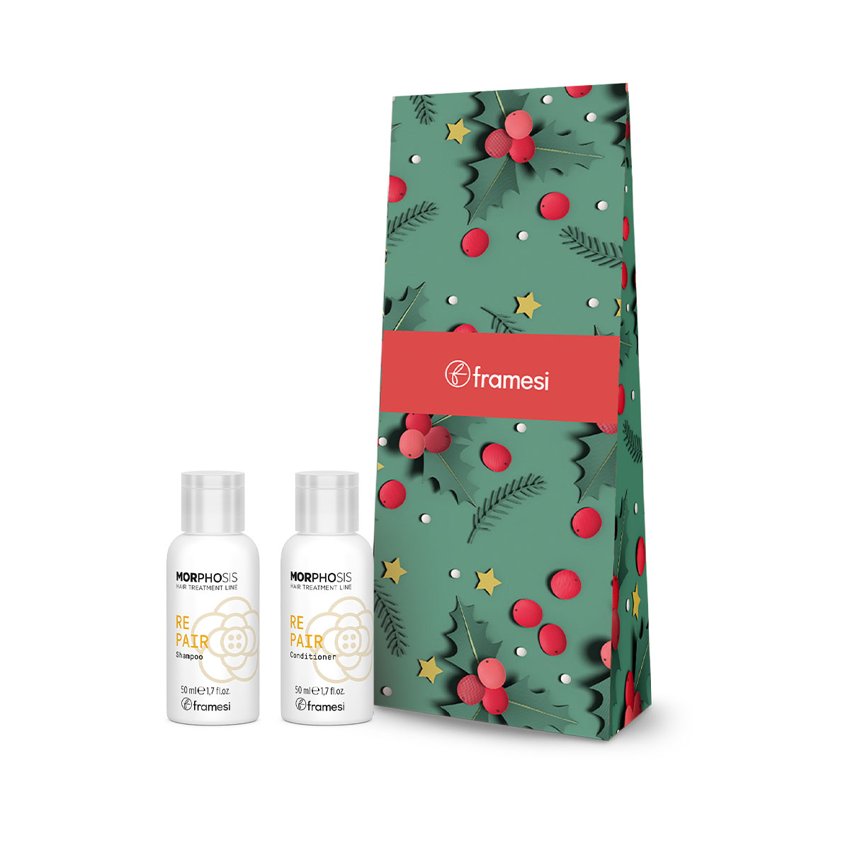 Vánoční mini set Repair šampon + kondicionér | 50 + 50 ml