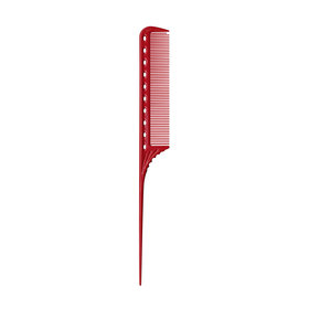 Tupírovací hřeben Basic se špičkou YS-101 | 216 mm, červený