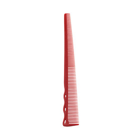 Zužující se pánský hřeben - trojúhelník YS-254 | 187 mm, červený