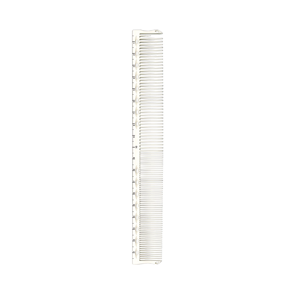 Levně Střihací hřeben s pravítkem YS-G20 pro úhel 90° | bílý 200 mm
