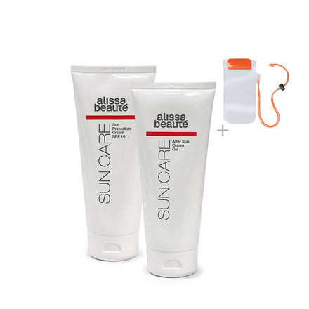 Set 1 Opalovací krém SPF 10 č.178, 200ml + Emulze po opalování č. 181, 200ml + dárek