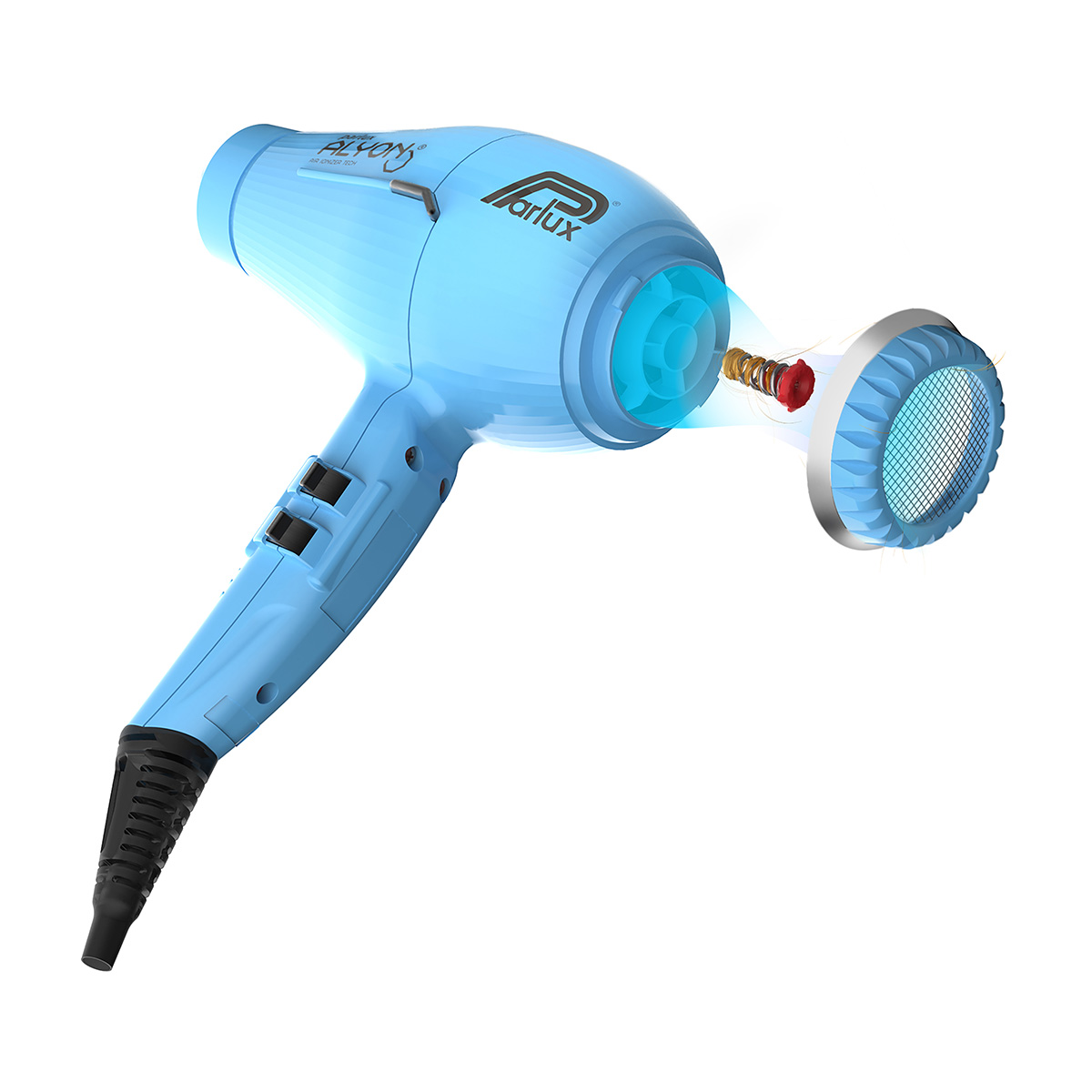 Ionizační fén Parlux Alyon - turquoise | 2.250 W - tyrkysový (obrázek 20)