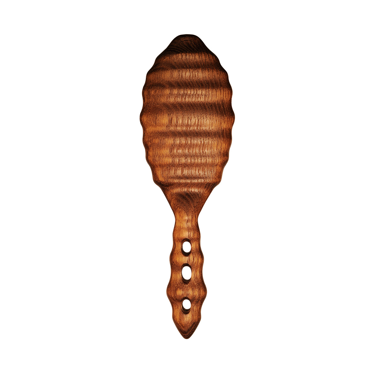 Teakový kartáč Y.S. Park Luster Wood YS-651 | kančí a polyamidové štětiny (obrázek 4)