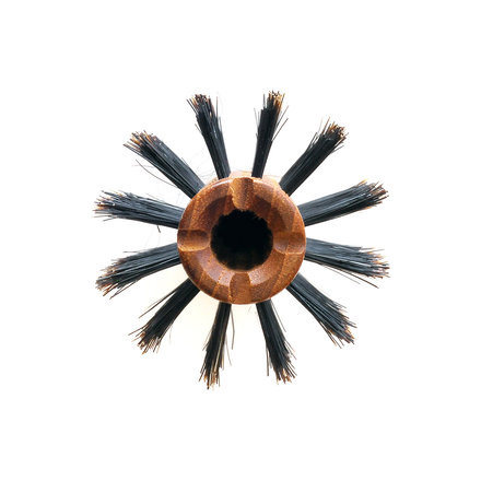Kulatý teakový kartáč Straight Shine | průměr 56 mm