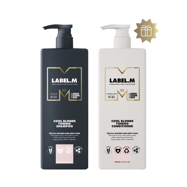 Akce Muse 1+1 | Cool Blonde tónovací šampon | 1000 ml