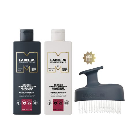 Akce Muse | set šampon a kondicionér Organic Orange Blossom + dárek masážní kartáč