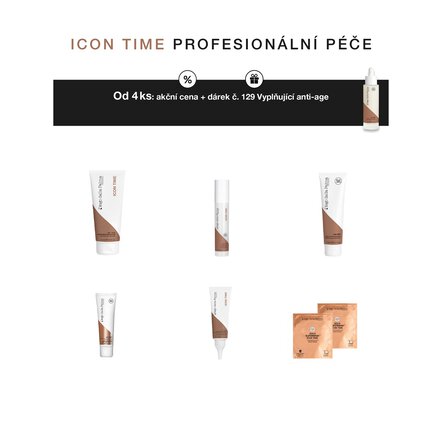 Akce Focus | Produkty Icon Time pro profi péči od 4 ks za akční cenu + dárek