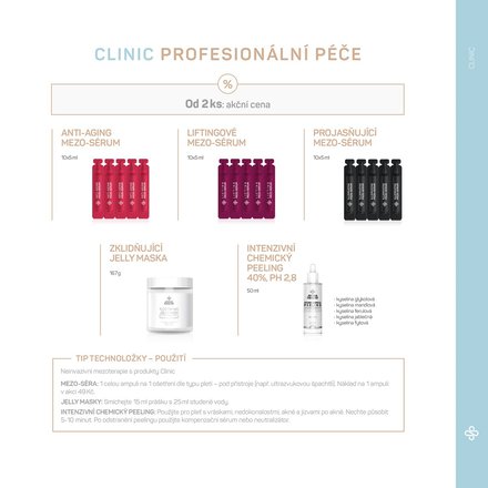 Akce Focus | Produkty Clinic pro profi péči od 2 ks za akční cenu